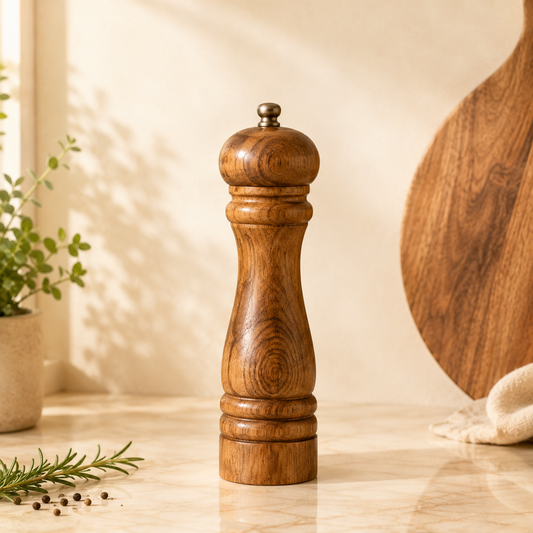 Ivorenae™ Classic Wooden Pepper Mill